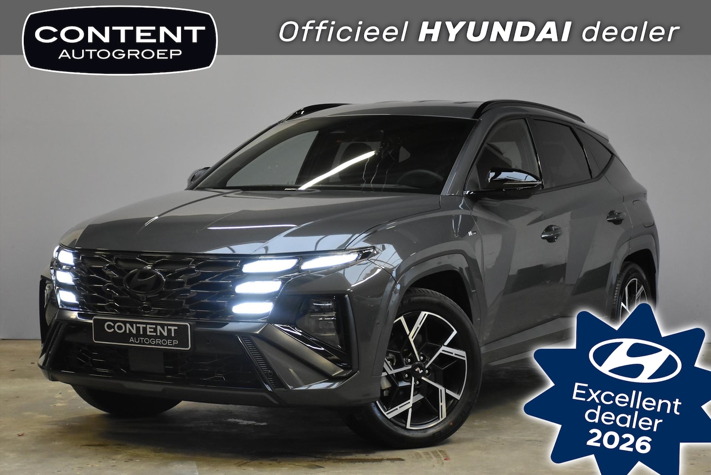 Hyundai Tucson - 1.6 T-GDi PHEV 2WD Aut N Line I Voorraad deal - AutoWereld.nl