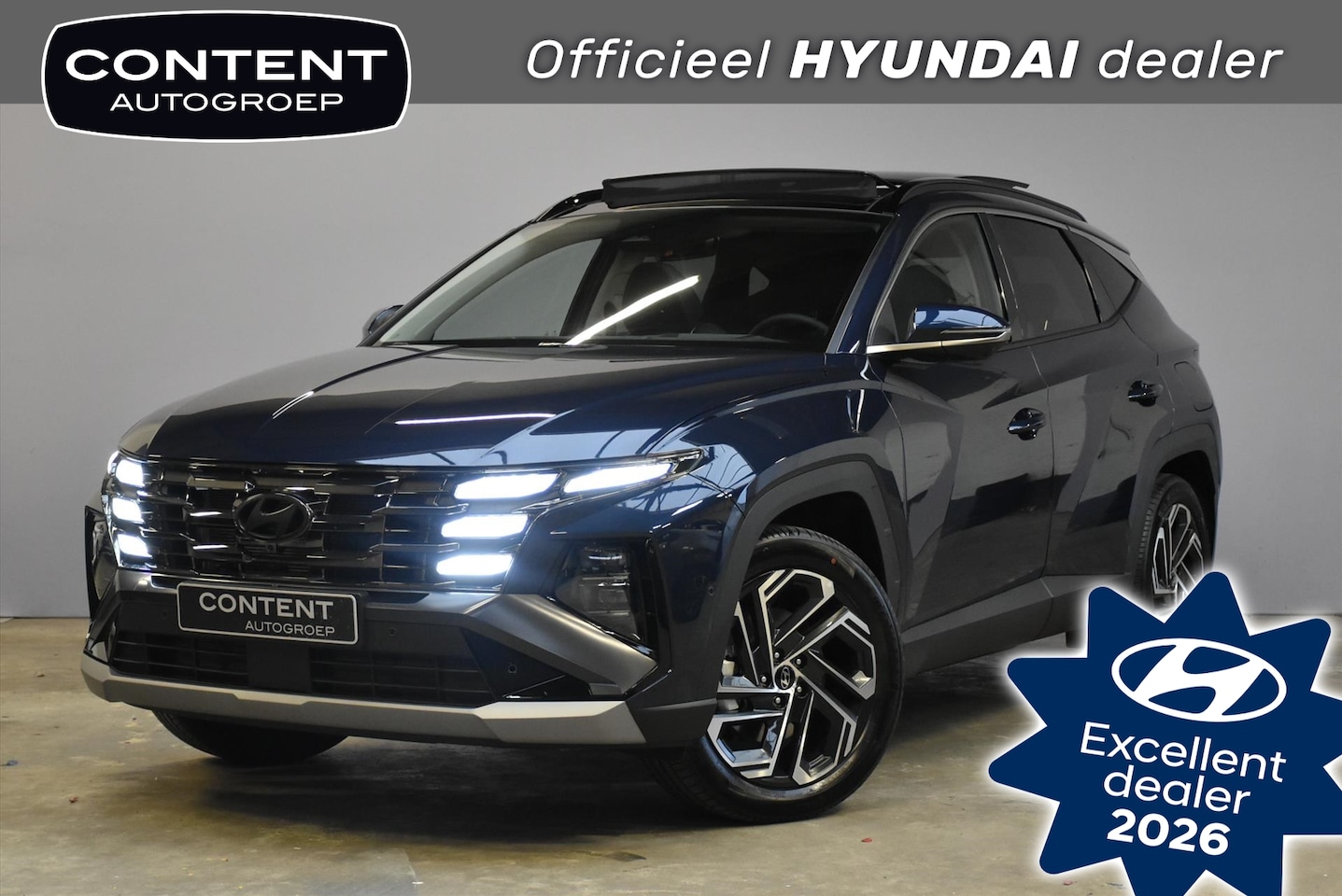 Hyundai Tucson - 1.6 T-GDi PHEV 252pk 2WD Aut Premium Sky I Voorraad deal - AutoWereld.nl