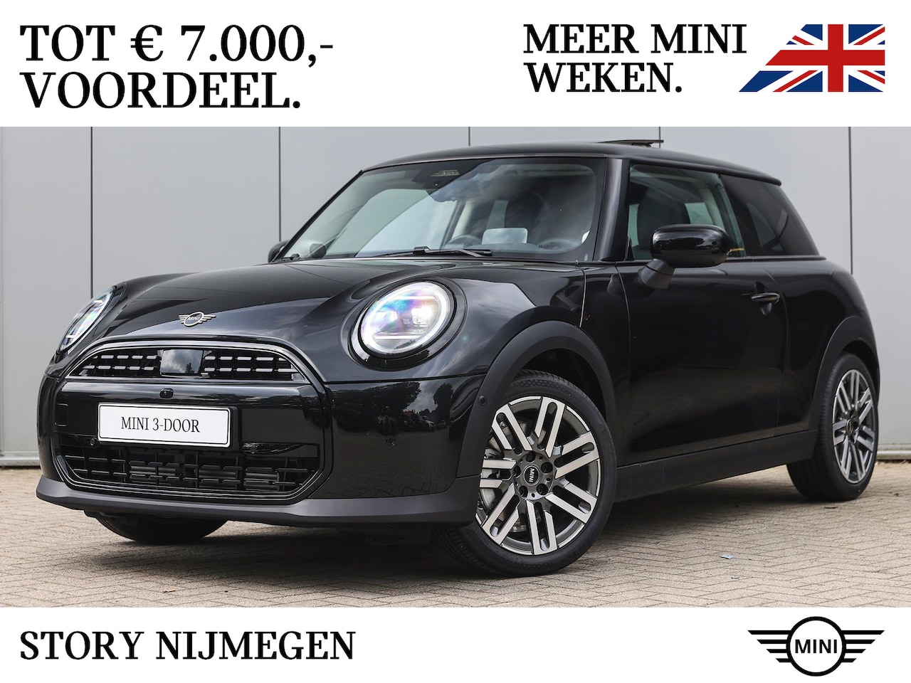 MINI 3-Deurs - Hatchback Cooper C Automaat / Classic / Pakket L / 17 inch Parallel Spoke 2-tone - AutoWereld.nl