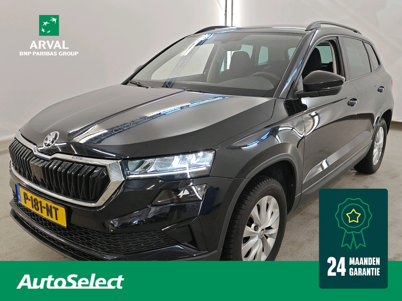 Skoda Karoq - 1.0 TSI 110pk Business Edition | Trekhaak | Half Leder/Stof | LED | CarPlay | Navigatie | - AutoWereld.nl