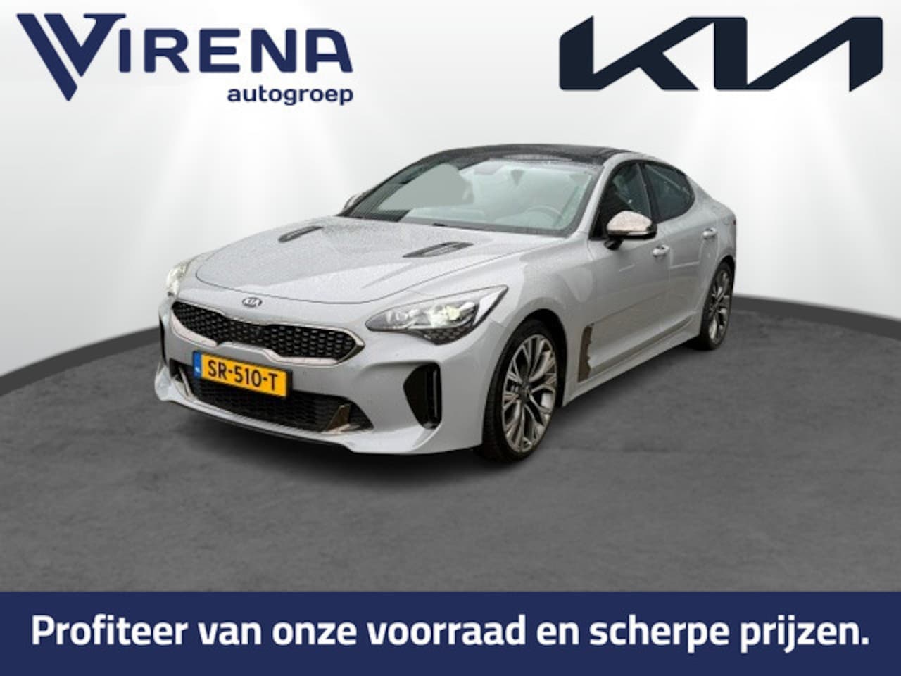 Kia Stinger - 2.0 T-GDI GT-Line - GT-Line - Leer - Automaat - 256 PK - Panorama dak - Perfecte staat - - AutoWereld.nl