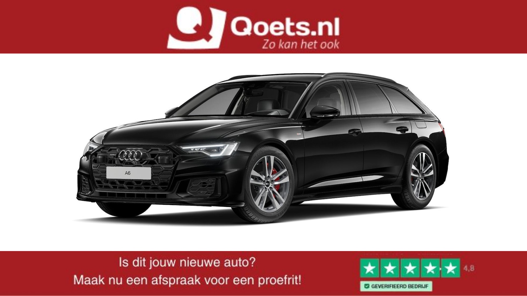 Audi A6 Avant - 55 TFSI e quattro S edition Competition Trekhaak - Adaptieve Cruise Control - Head up - St - AutoWereld.nl