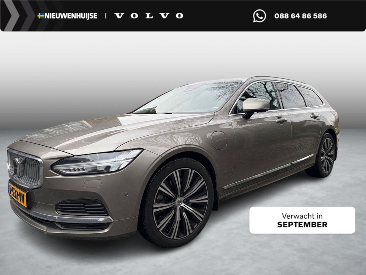 Volvo V90 - Plug-in Hybrid T6 AWD Inscription | Trekhaak | Bowers & Wilkins audio | Luchtvering | Pano - AutoWereld.nl