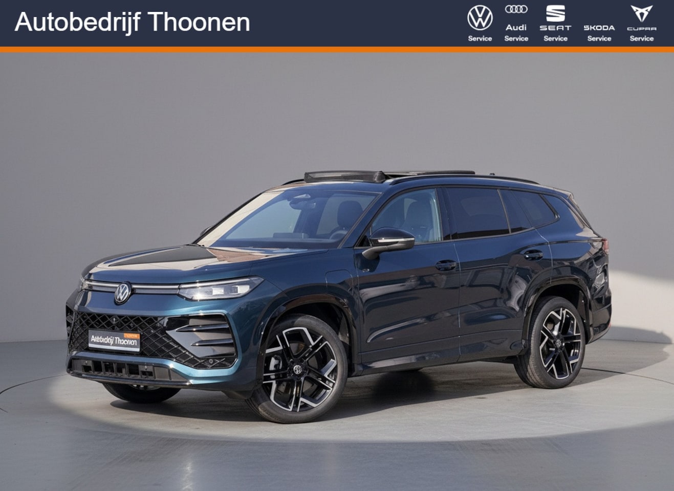 Volkswagen Tayron - 1.5 eHybrid R-Line Edition 272pk | H&K | HUD | Trekhaak | 360° Camera - AutoWereld.nl
