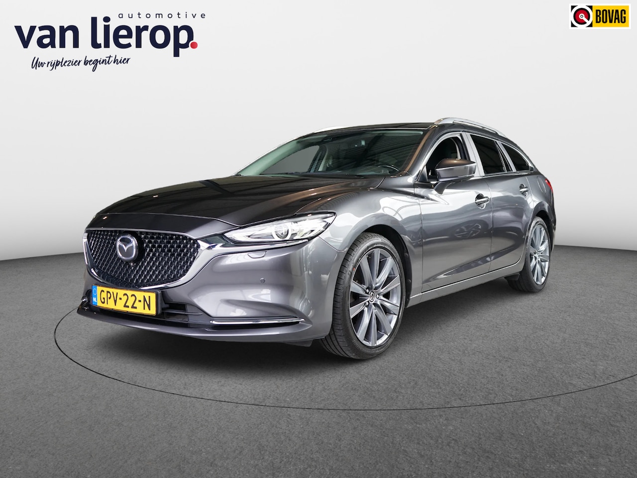 Mazda 6 Sportbreak - 2.5 SkyActiv-G 194 TREKHAAK | CARPLAY - AutoWereld.nl