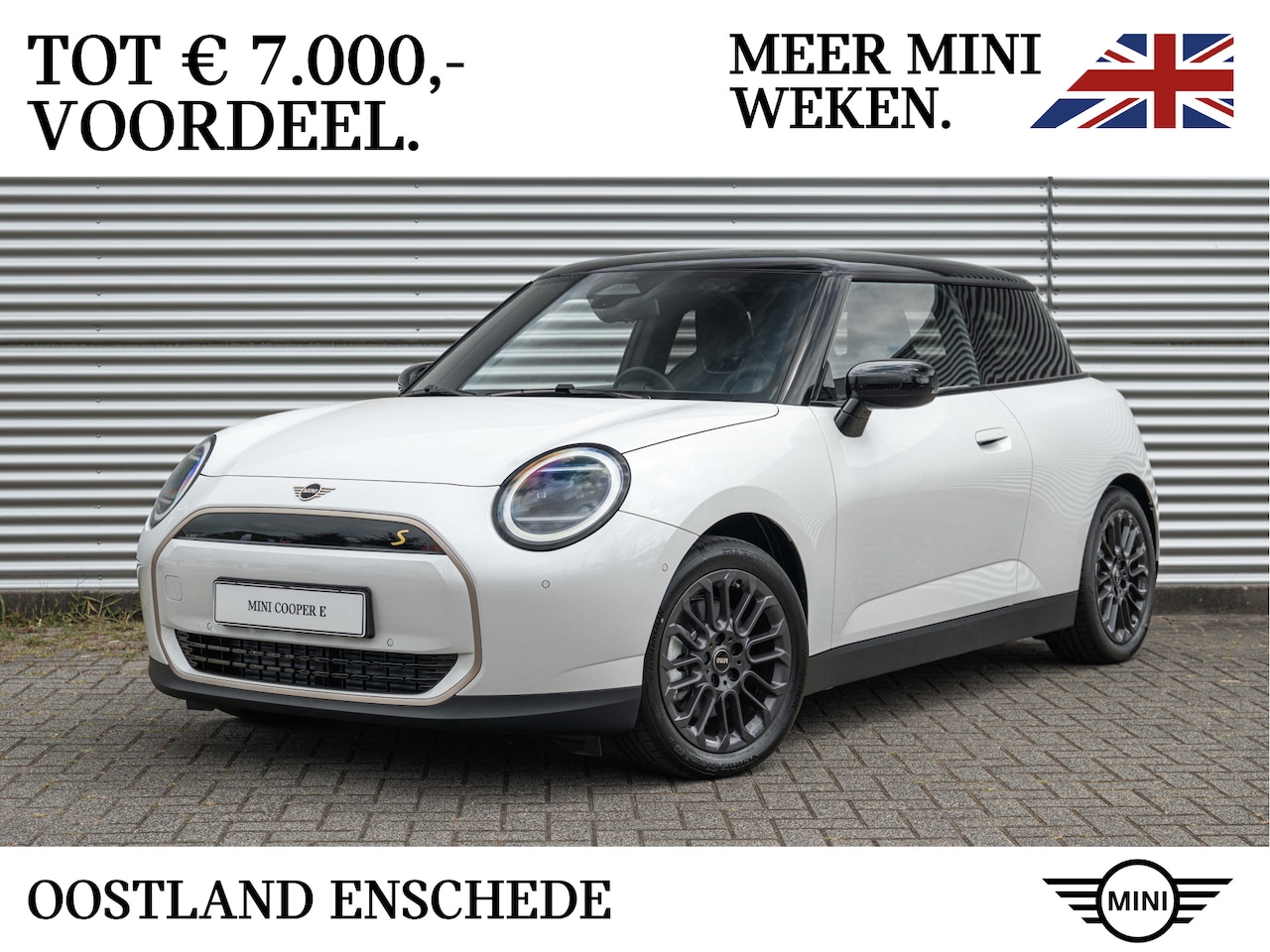 MINI Electric - Hatchback Cooper SE / Favoured / Pakket M / 17" U-Spoke grey - AutoWereld.nl