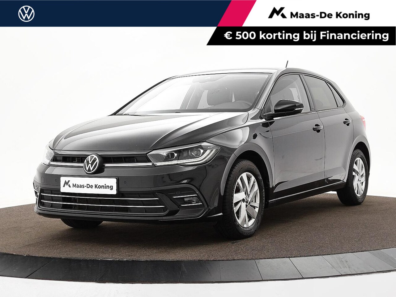 Volkswagen Polo - 1.0 TSI 95pk DSG Style · Camera · Apple/Android Car Play · Stoelverwarming · IQ.Light · 15 - AutoWereld.nl