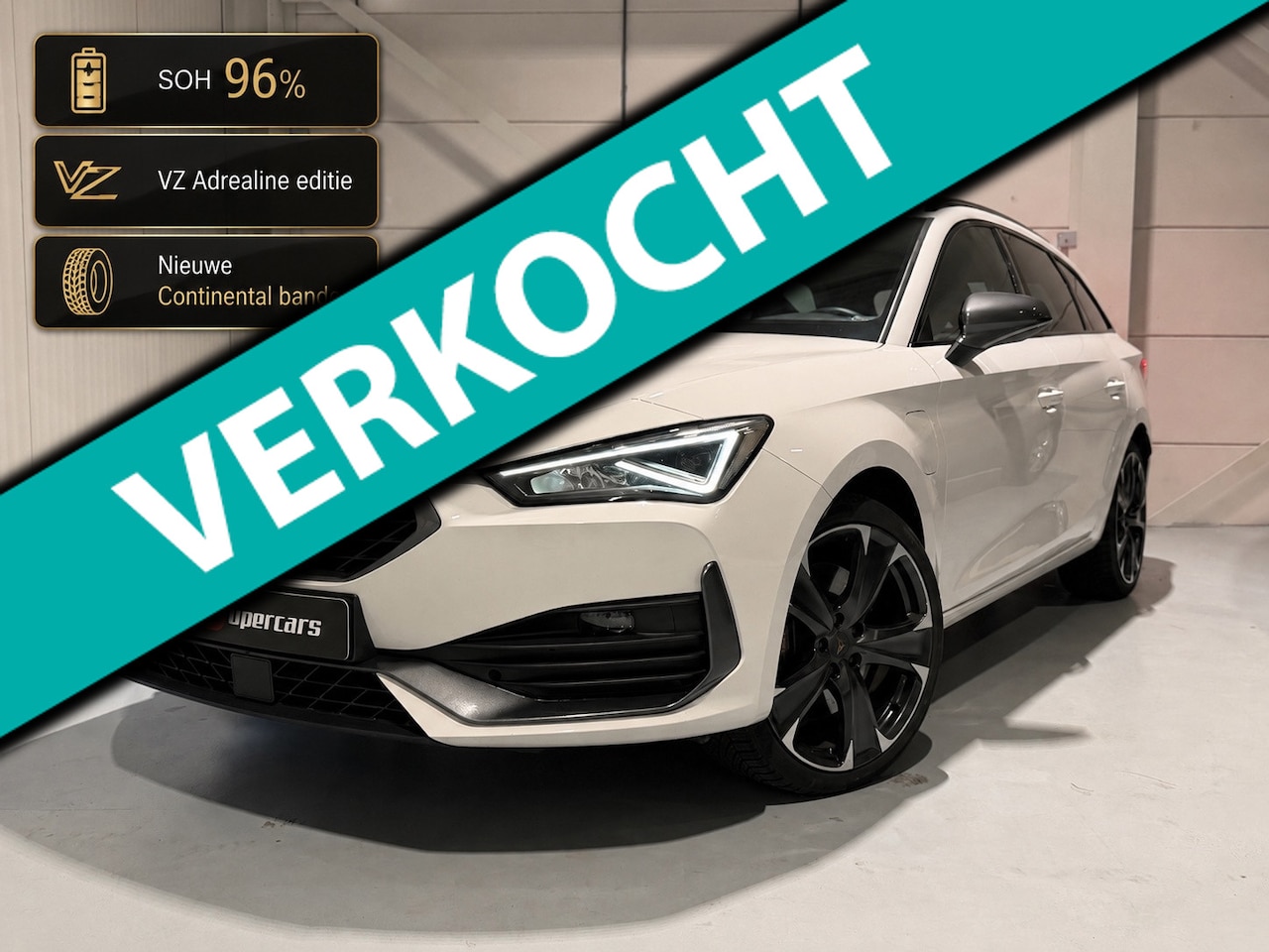 CUPRA Leon Sportstourer - 1.4 e-Hybrid VZ Adrenaline - SOH 96% - Vir. Cockput - Trekhaak - AutoWereld.nl
