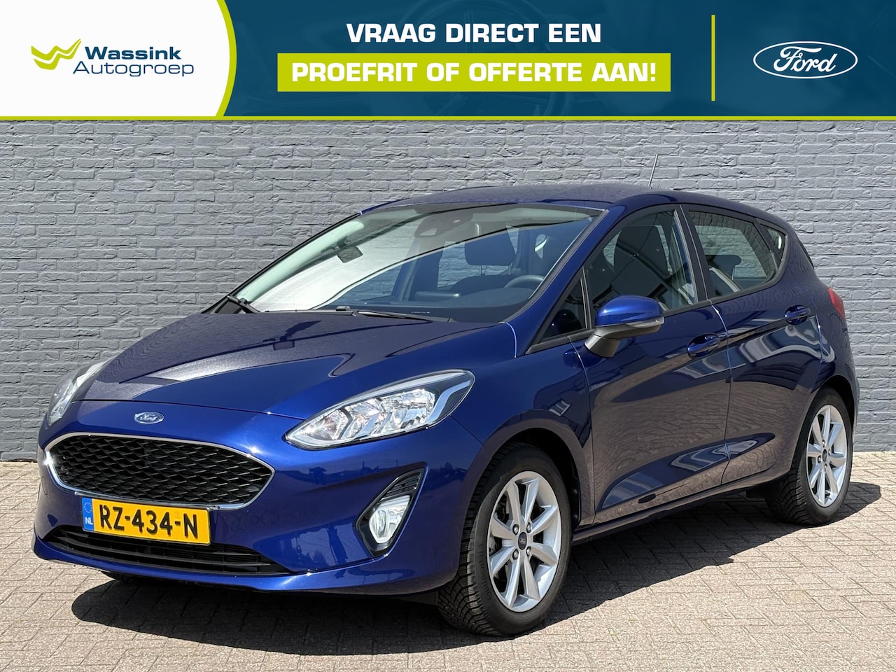 Ford Fiesta - 1.1 Trend | 1e Eigenaar | Afneembare Trekhaak 750 Kg | Cruise Control | Licht metalen Velg - AutoWereld.nl