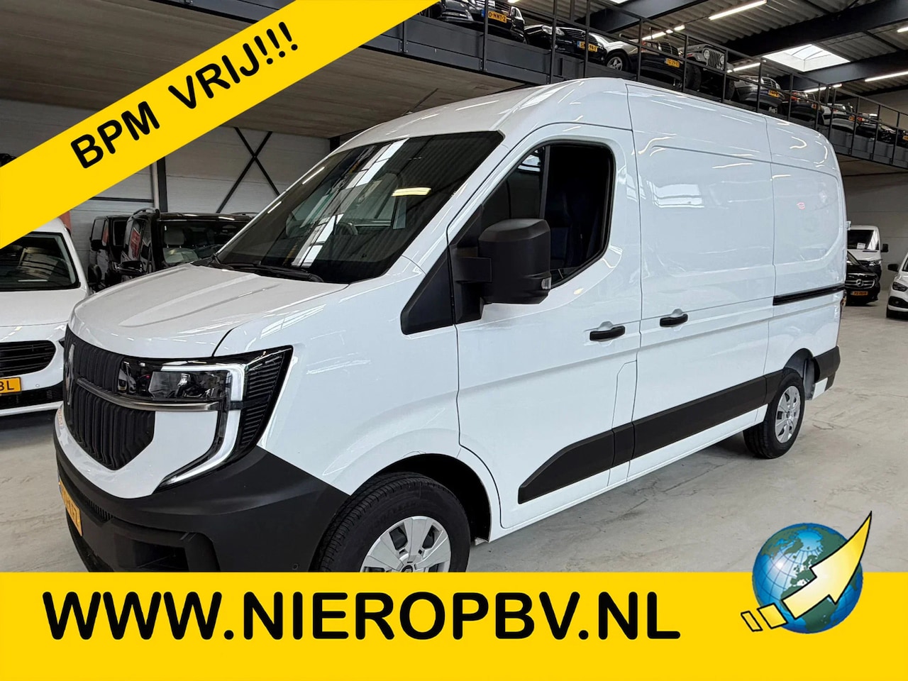 Renault Master - l2h2 150pk l+r schuifdeur airco navi nieuw ongebruikt bpm vrij - AutoWereld.nl