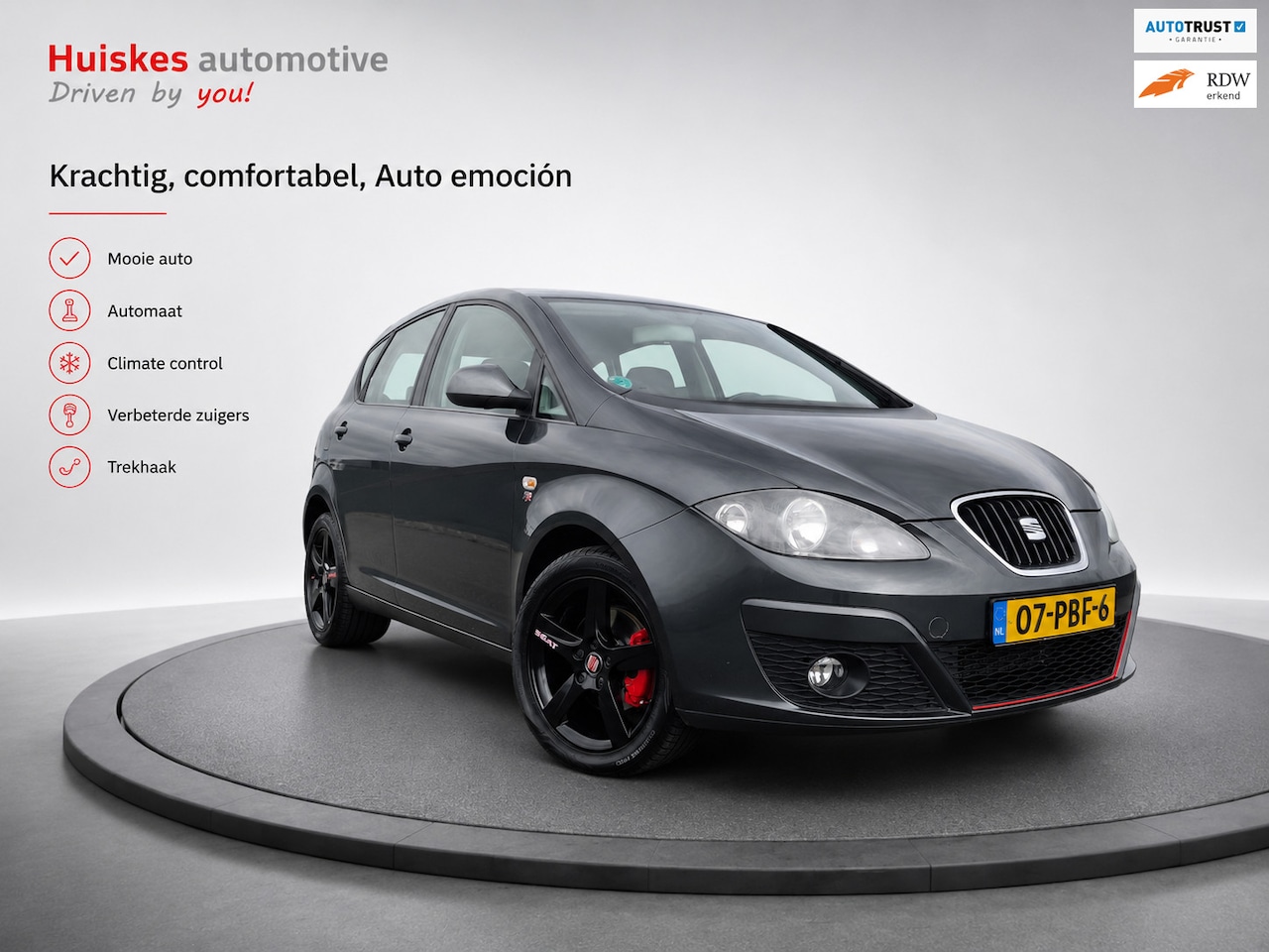 SEAT Altea - 1.8 TFSI Style Automaat/Trekhaak/NL auto/Climate - AutoWereld.nl