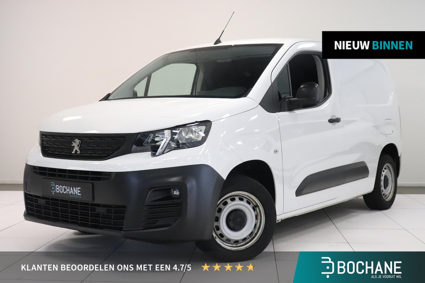 Peugeot Partner - 1.5 BlueHDI Premium | Airco | Cruise control | Parkeersensoren | ApplCarplay AndroidAuto n - AutoWereld.nl