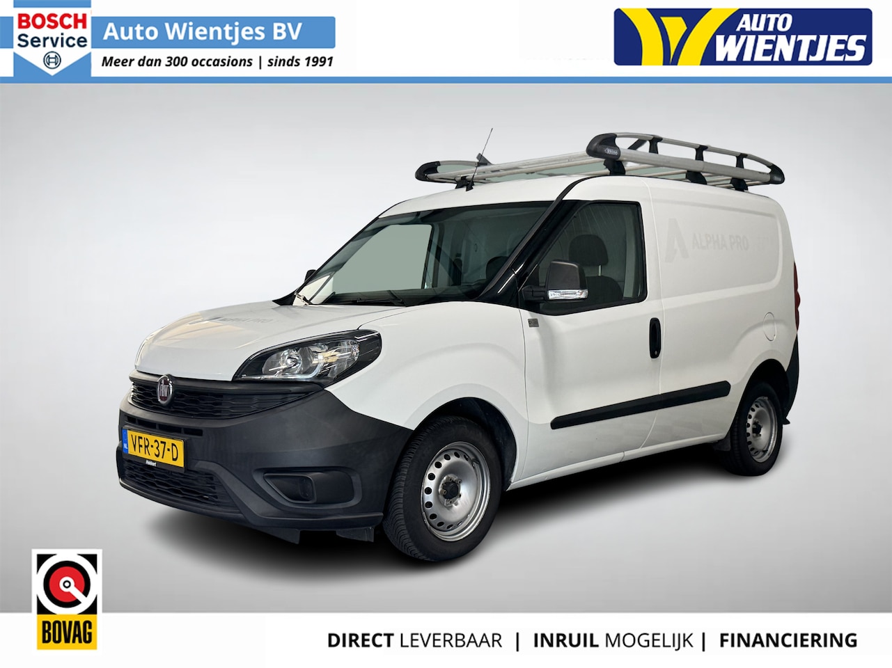 Fiat Doblò Cargo - 1.3 MJ 70kw | L1H1 Professional | Airco | - AutoWereld.nl