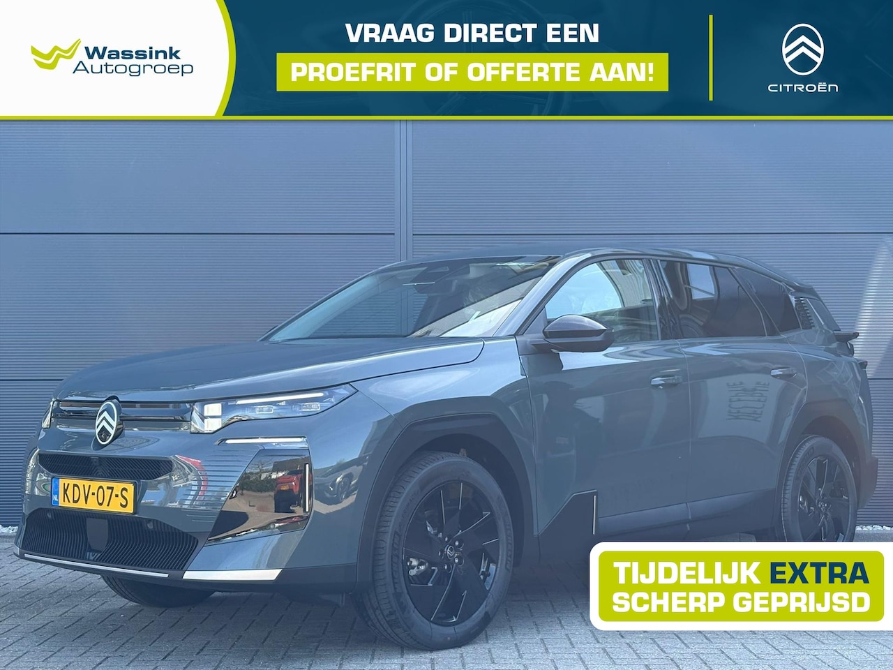 Citroën C5 Aircross - Hybrid 145pk Aut Max | DIRECT LEVERBAAR | Elektrische verstelbare Stoel | Stoel -en Stuurv - AutoWereld.nl