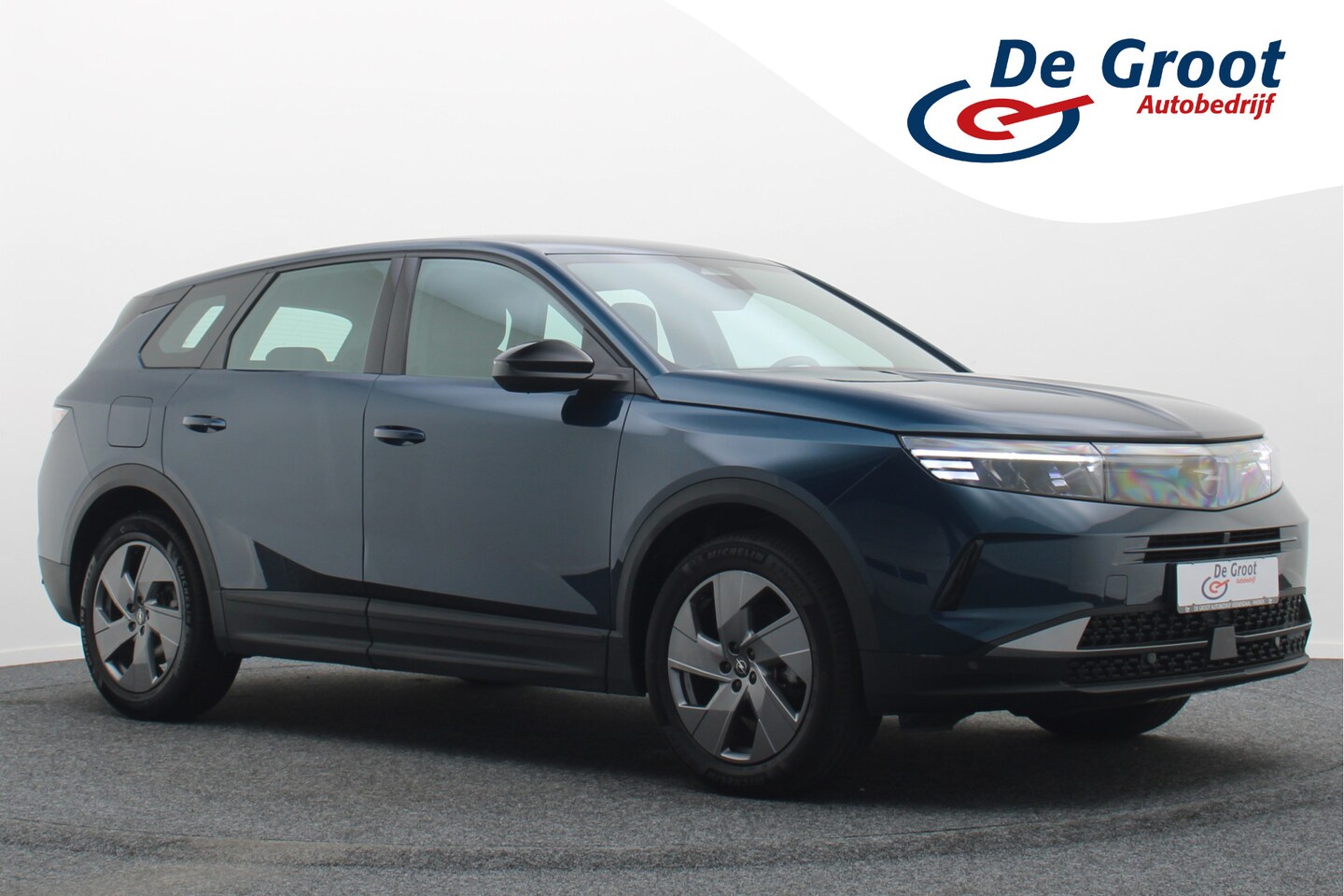 Opel Grandland - 1.2 Turbo Hybrid Edition Virtual Cockpit, Keyless, ACC, Apple Carplay, Dodehoeksensor, PDC - AutoWereld.nl