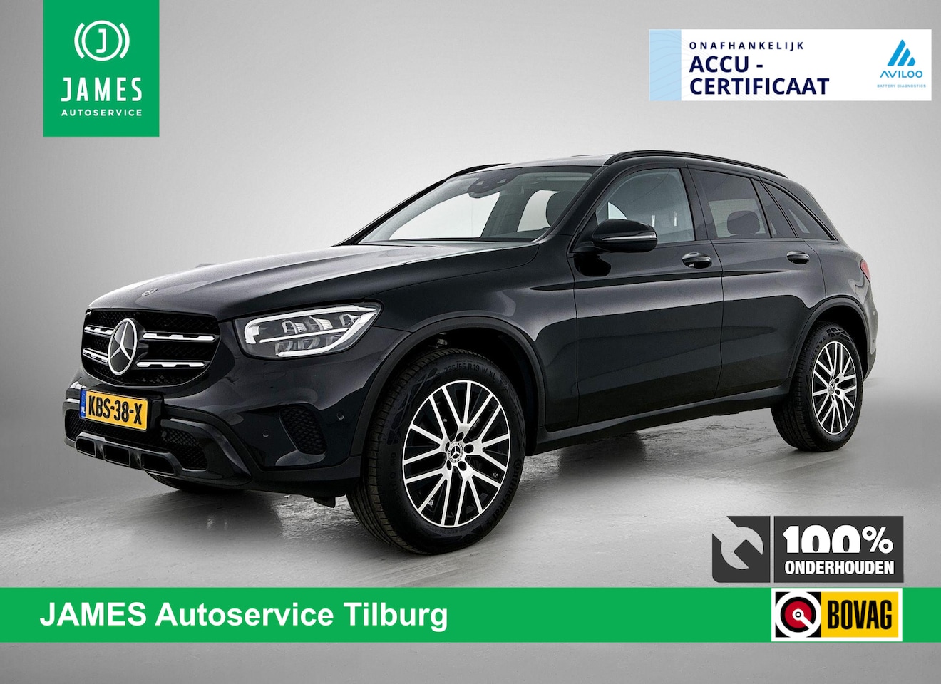 Mercedes-Benz GLC-klasse - 300e 4MATIC Business Solution Luxury CAMERA | TREKHAAK | NAVI & CARPLAY - AutoWereld.nl