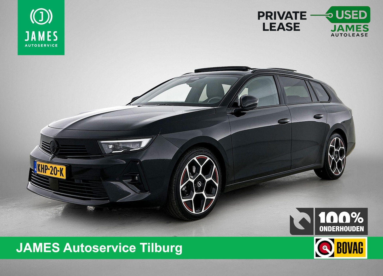 Opel Astra Sports Tourer - 1.2 GS Line PANORAMADAK | HEAD-UP | 360° CAMERA | AD-LED KOPLAMPEN - AutoWereld.nl