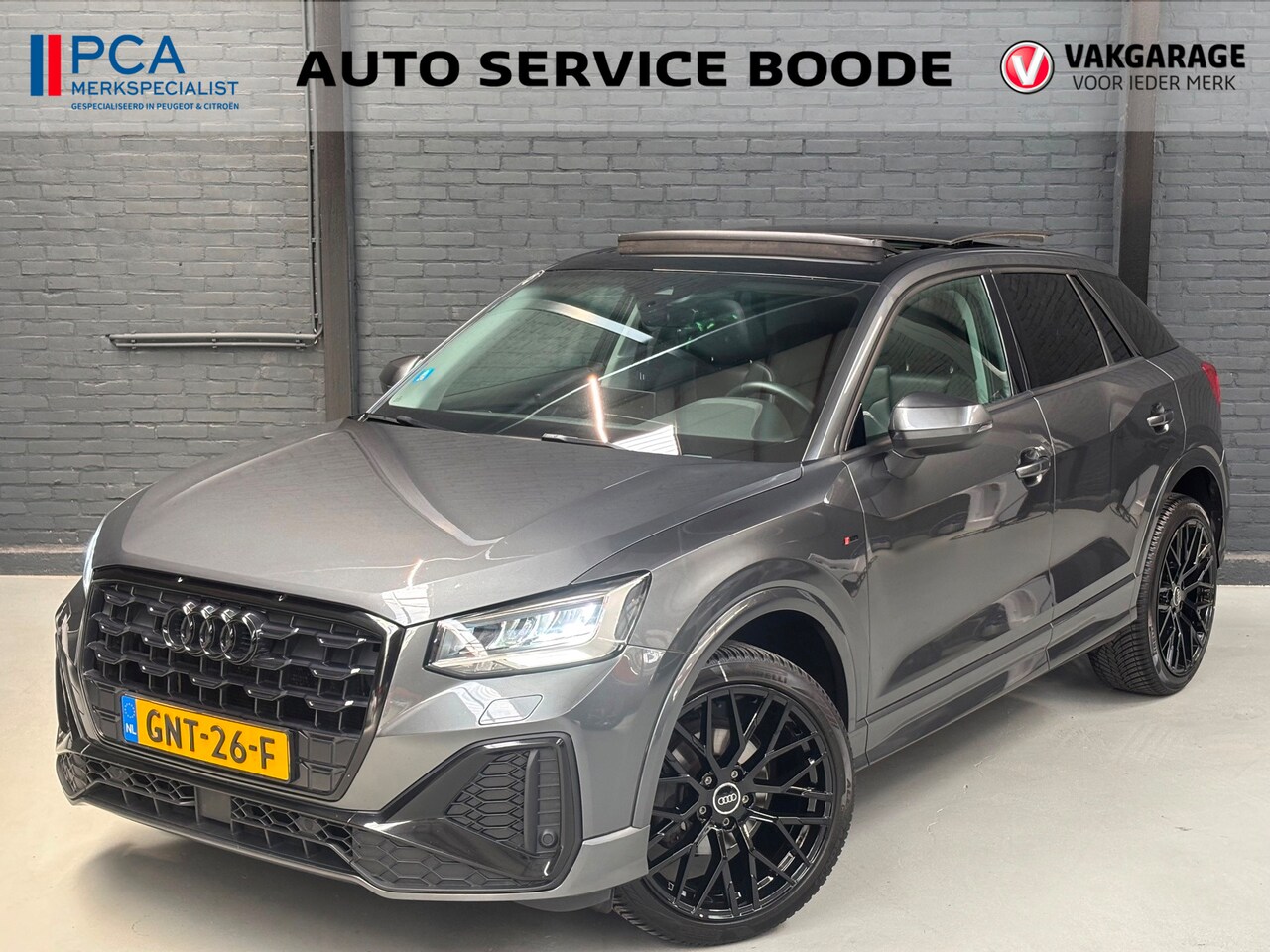 Audi Q2 - 35 TFSI (150 pk) automaat - schuif-/kanteldak - leer - adapt. cruise - 19 inch - AutoWereld.nl