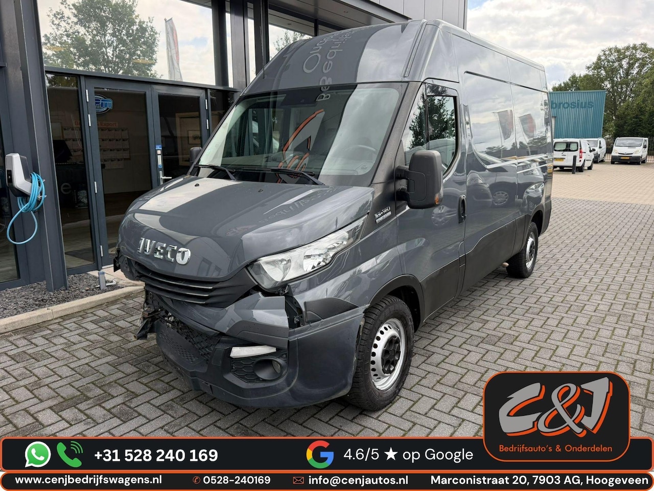 Iveco Daily - Iveco Daily 35-140 voorschade l automaat l cruise l airco l camera l BTW - AutoWereld.nl