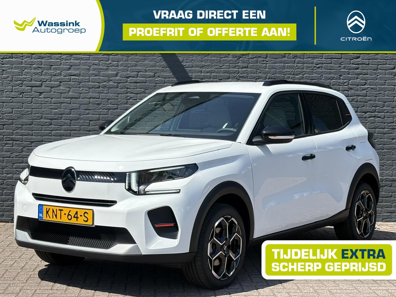Citroën C3 - 1.2 Hybrid 110pk Max VOORRAADVOORDEEL | Navigatie | Apple Carplay | Parkeercamera Achter | - AutoWereld.nl