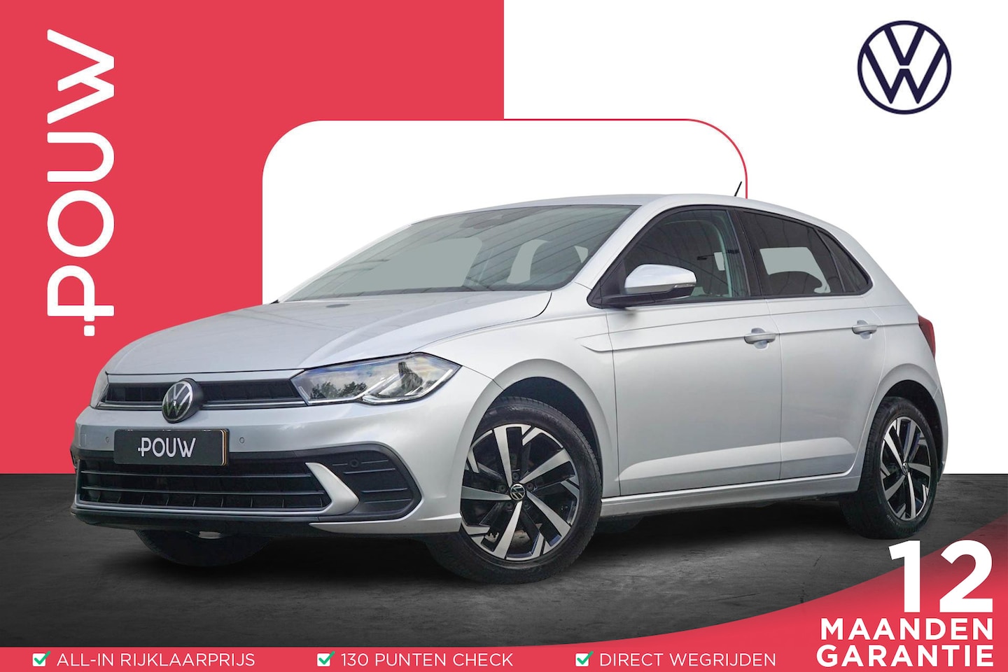 Volkswagen Polo - 1.0 TSI 95pk Life Business | Achteruitrijcamera | Stoelverwarming | Climatronic - AutoWereld.nl