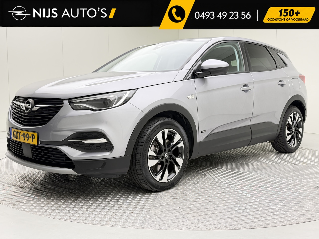 Opel Grandland X - 1.6 Turbo Hybrid Elegance | Automaat | Elektr. achterklep | Stoelverwarming | Verwarmde vo - AutoWereld.nl