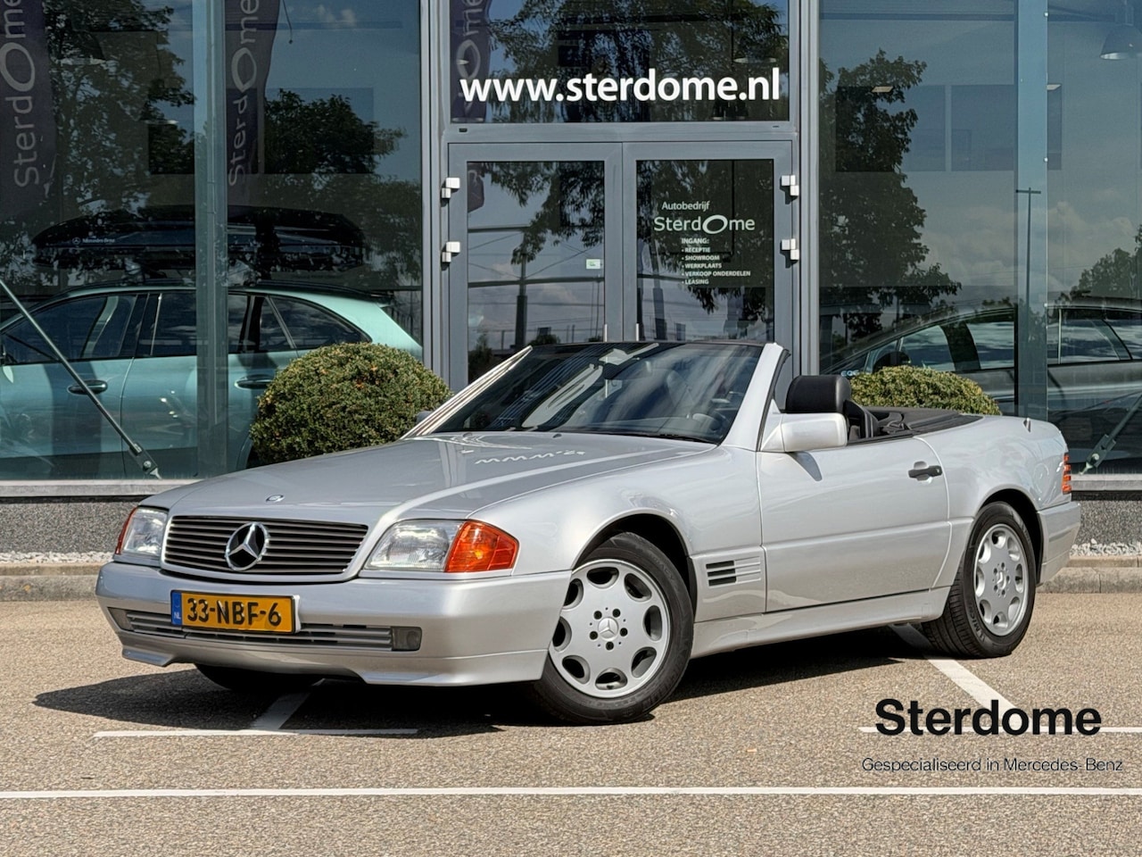 Mercedes-Benz SL-klasse Cabrio - 300 SL-24 Automatische Airco l Memory l Alarm l Automatische antenne l Windschot l Stoelve - AutoWereld.nl