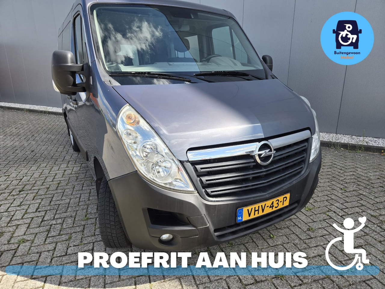 Opel Movano - 2.3 CDTI L1H1 | Rolstoelbus | Automaat | Airco - AutoWereld.nl