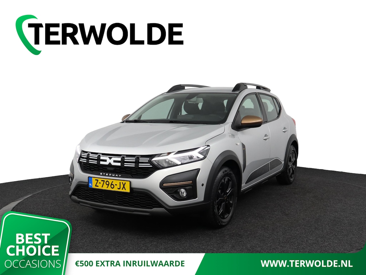 Dacia Sandero Stepway - TCe 90 CVT Extreme | AUTOMAAT | Trekhaak | Navigatie | Parkeercamera | - AutoWereld.nl