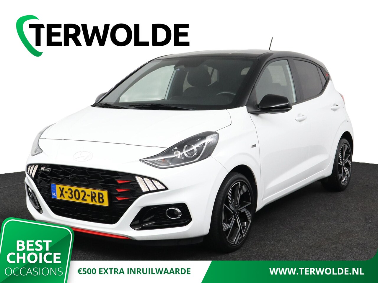 Hyundai i10 - 1.0 T-GDI N Line 5-zits | Sportief | Parkeercamera | Climate Control | Cruise Control | St - AutoWereld.nl