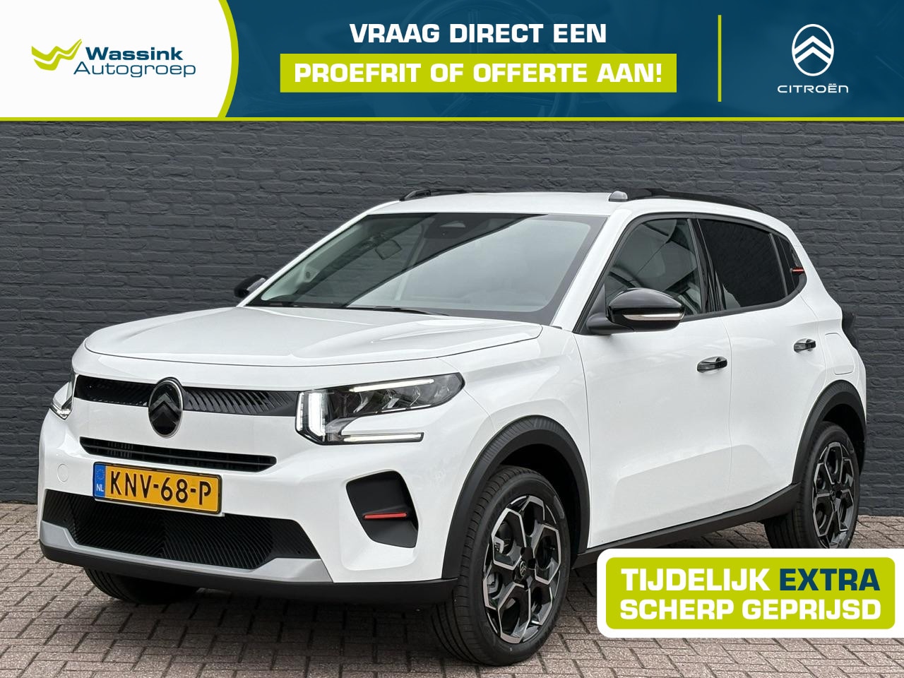 Citroën C3 - 1.2 Hybrid 110pk Max Automaat | VOORRAADVOORDEEL | Cruise Control | Lane Assist | Navigati - AutoWereld.nl