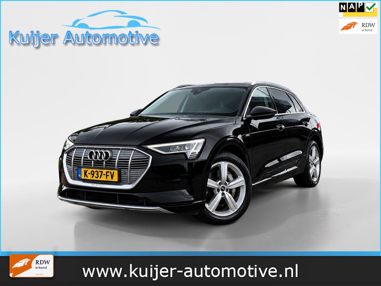 Audi e-tron - 55 Quattro Business Edition Plus 95 kWh BTW auto Dealer onderhouden - AutoWereld.nl