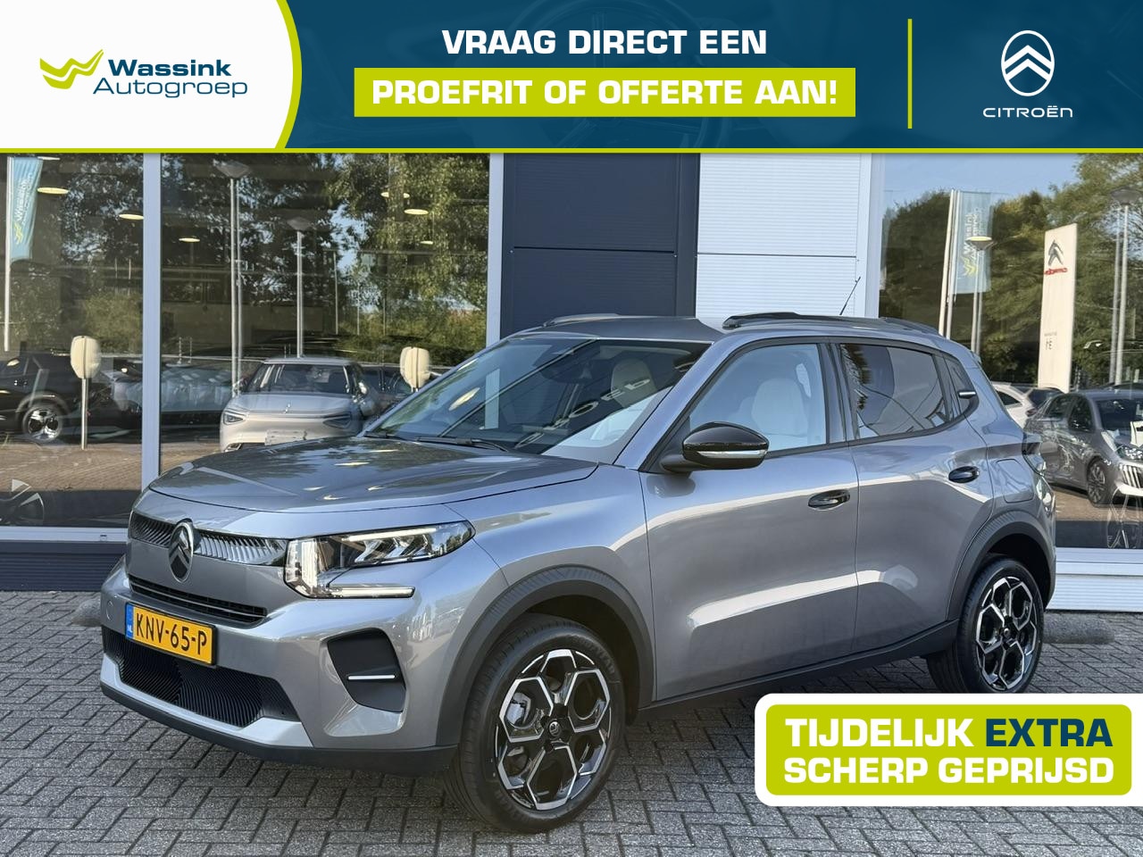 Citroën C3 - 1.2 Hybrid 110pk Max Automaat | VOORRAADVOORDEEL | Navigatie | Apple Carplay | Android Aut - AutoWereld.nl