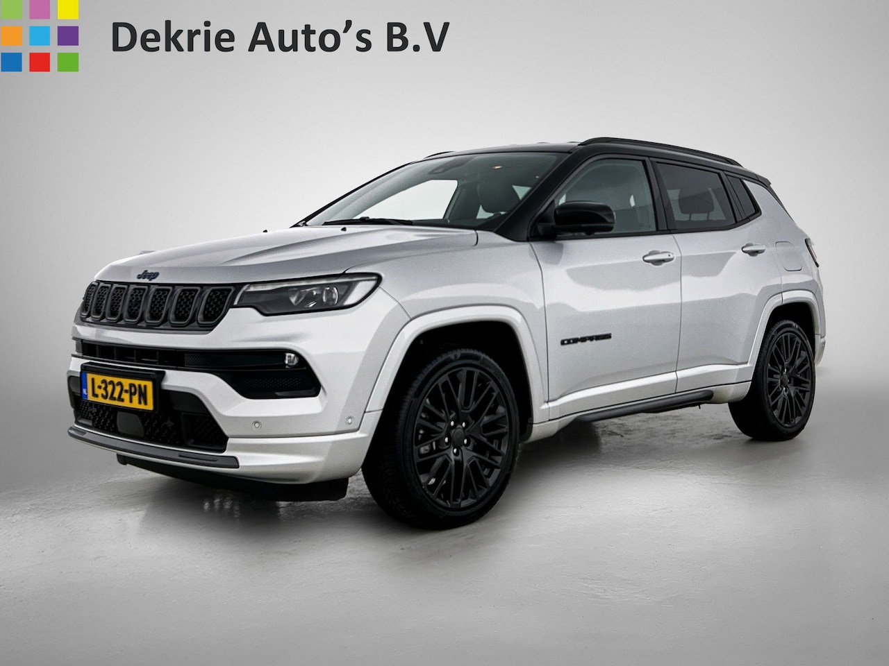 Jeep Compass - 4xe 240PK Plug-in Hybrid Electric S / Pdc+Camera / Two- Tone / Leder / Stoel-Stuurverwarmi - AutoWereld.nl