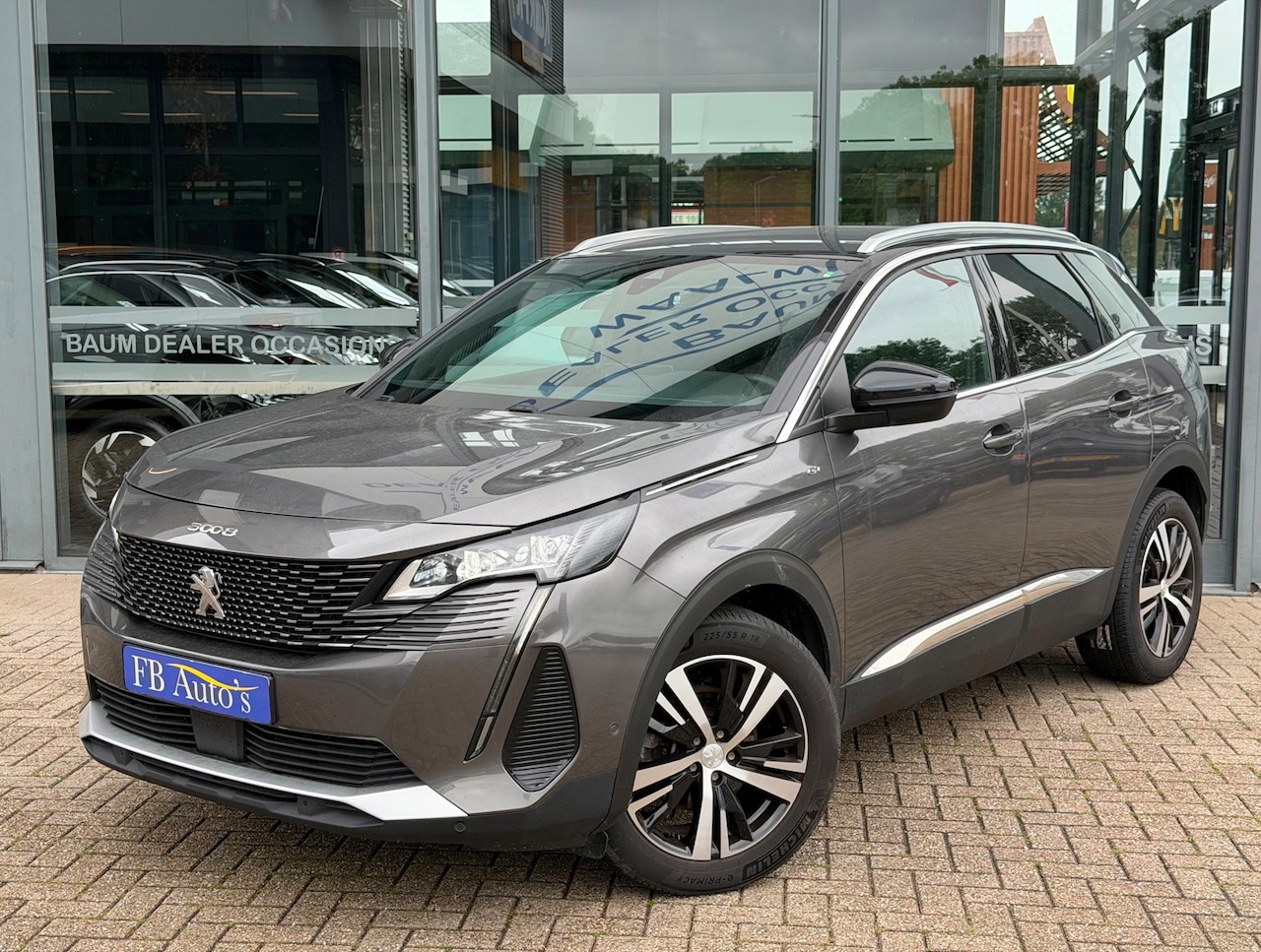Peugeot 3008 - 1.2 PureTech GT Airco Lmv Cruise Camera Navi - AutoWereld.nl