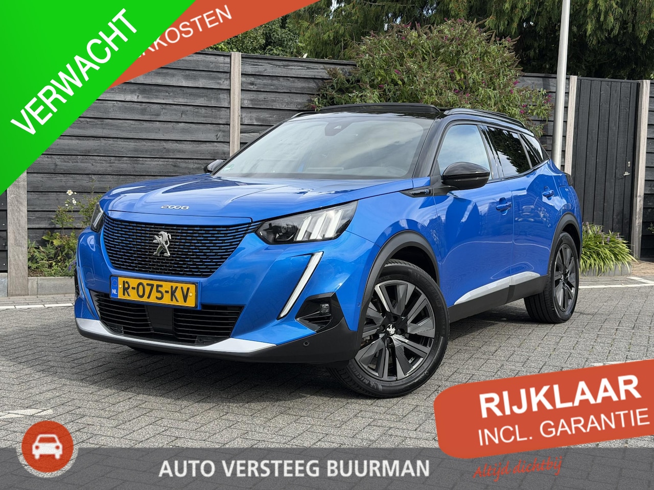 Peugeot e-2008 - GT Pack 50 kWh 136PK Automaat Navigatie, Achteruitrijcamera, Keyless, Panoramadak, Apple C - AutoWereld.nl