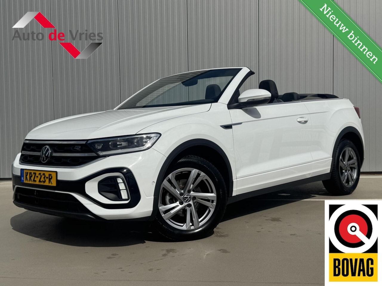 Volkswagen T-Roc Cabrio - 1.5 TSI R-Line|Navi|Trekhaak - AutoWereld.nl