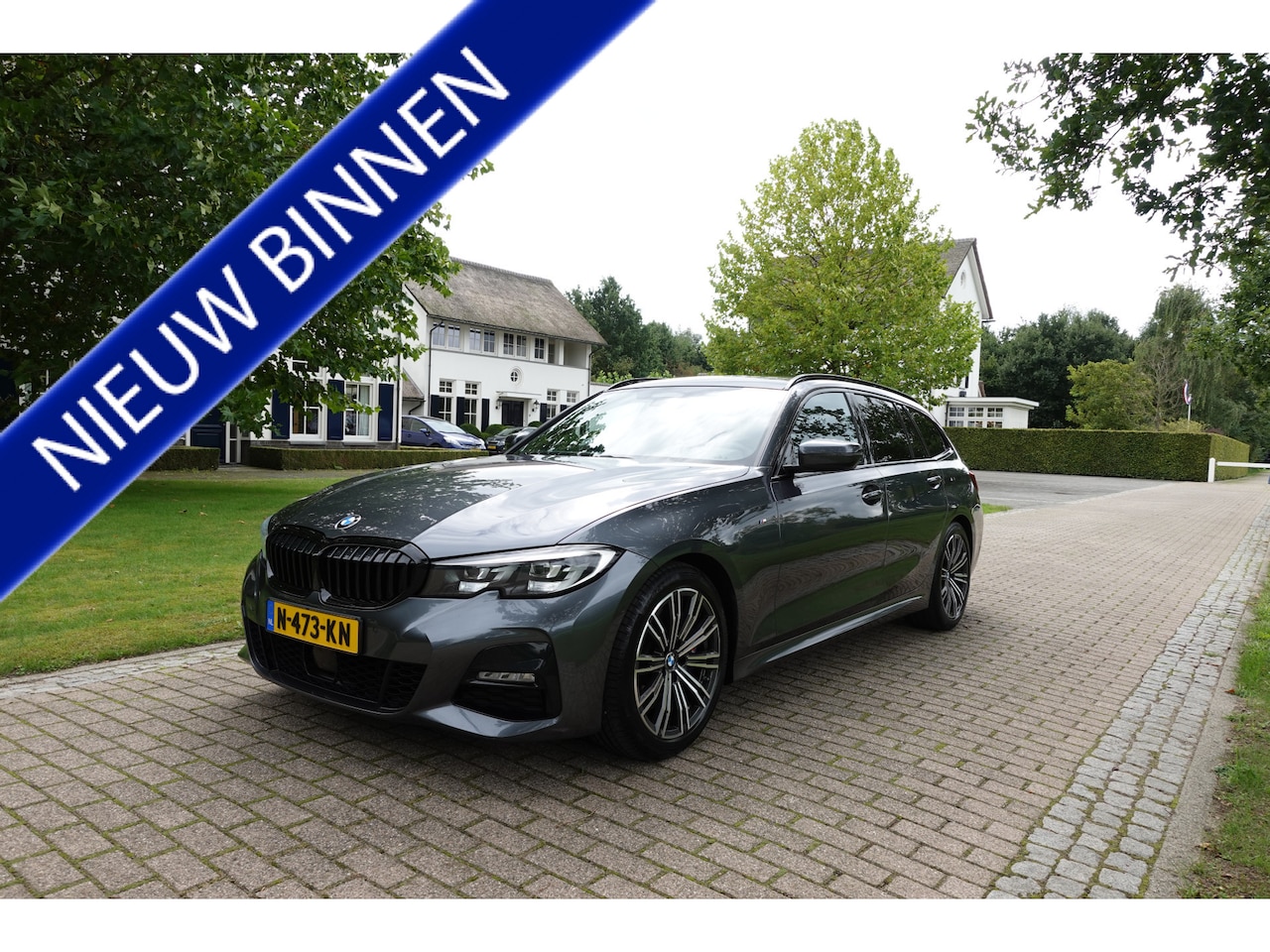 BMW 3-serie Touring - 330i High Executive M-sport | Adaptieve Cruise | Trekhaak | Camera | CarPlay | LED | - AutoWereld.nl
