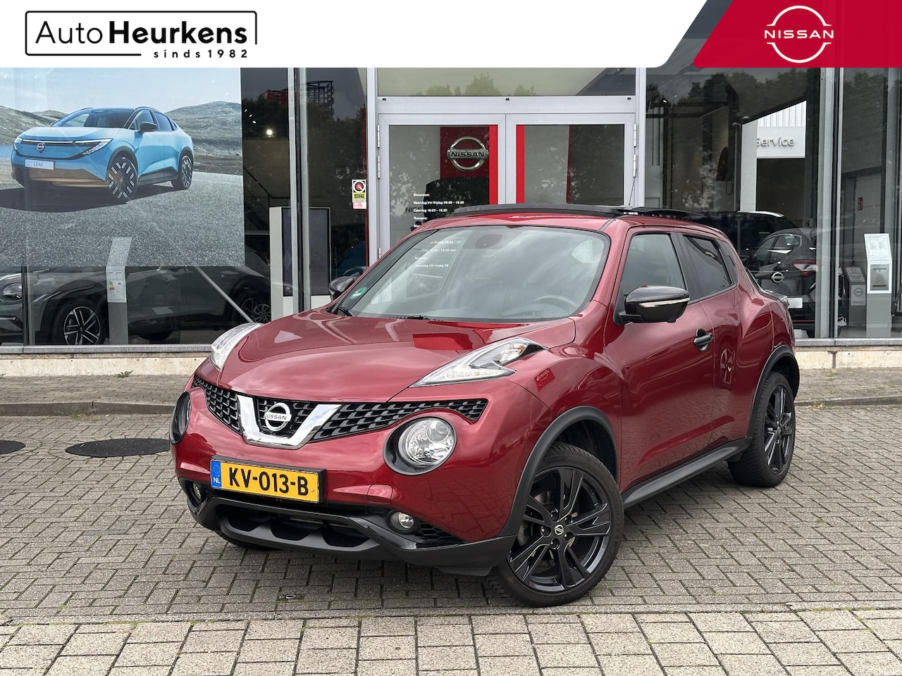 Nissan Juke - 1.2 DIG-T S/S Tekna l Origineel NL l Lederen bekleding l Glazen schuifdak l Dealeronderhou - AutoWereld.nl