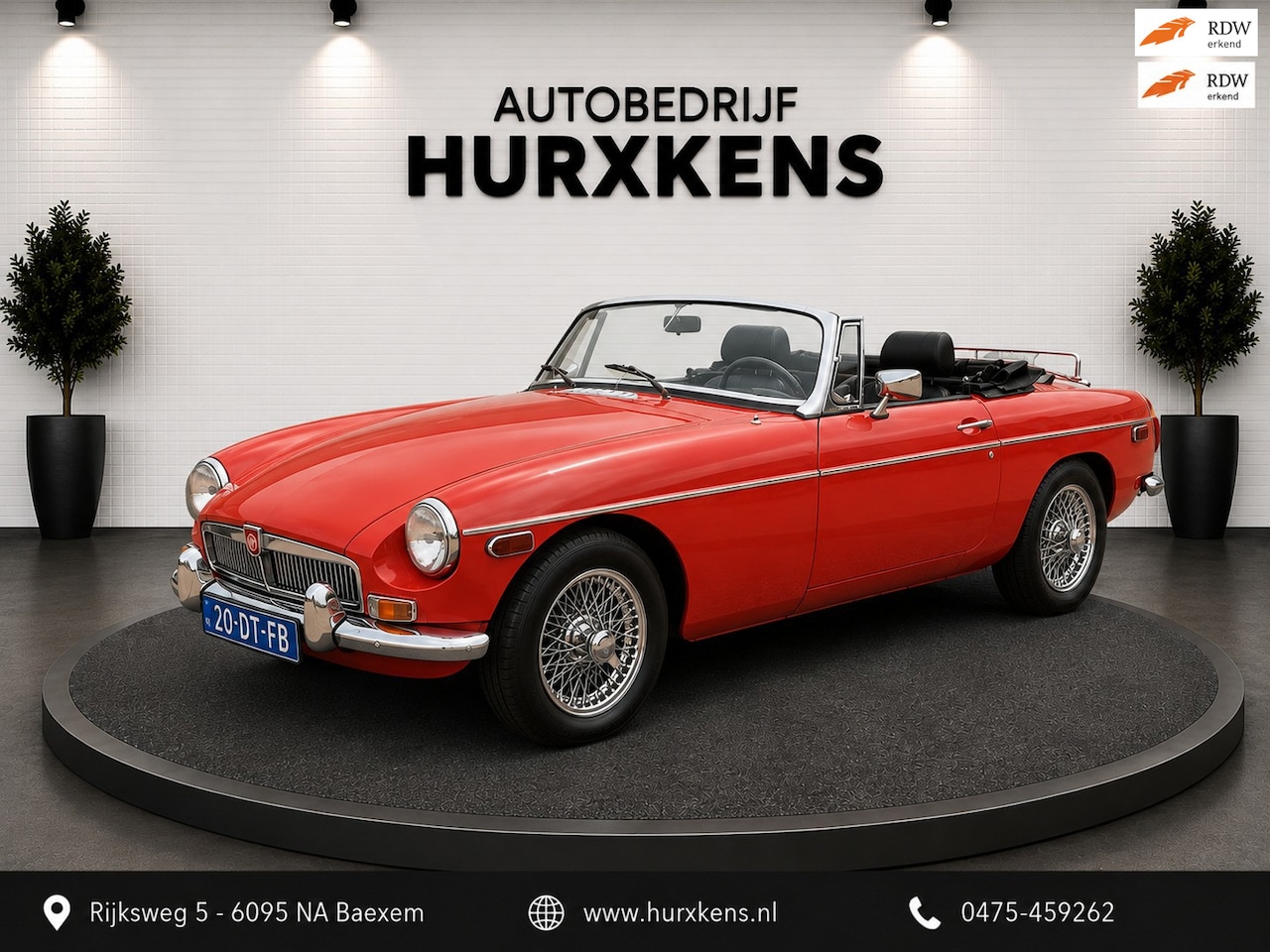 MG B type - 1.8 cabrio MGB - AutoWereld.nl