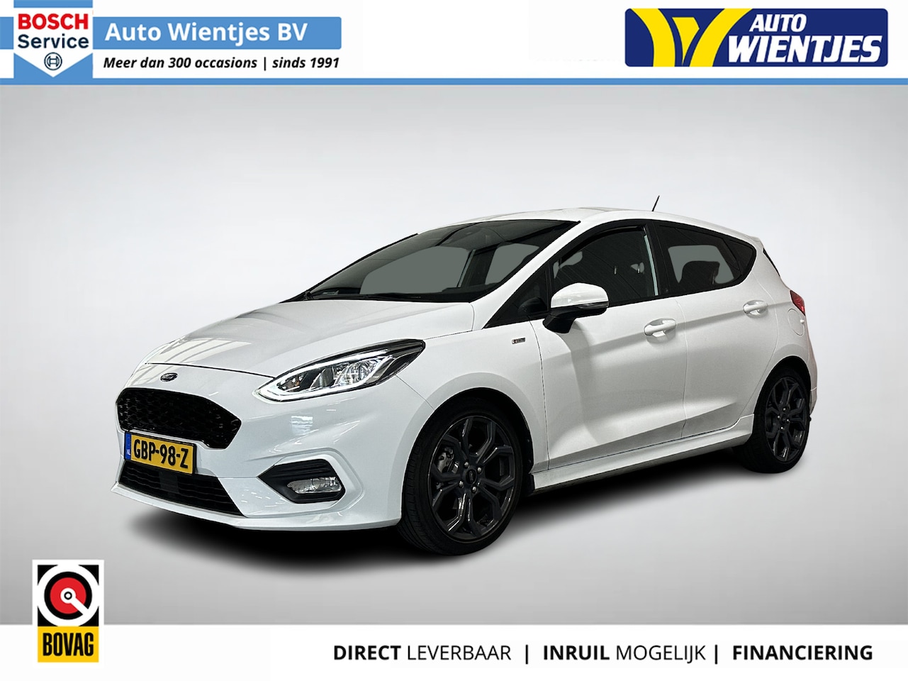 Ford Fiesta - 1.0 EcoBoost | ST-Line 5-Drs | Airco-Ecc | Cruise | Navi | Carplay - AutoWereld.nl