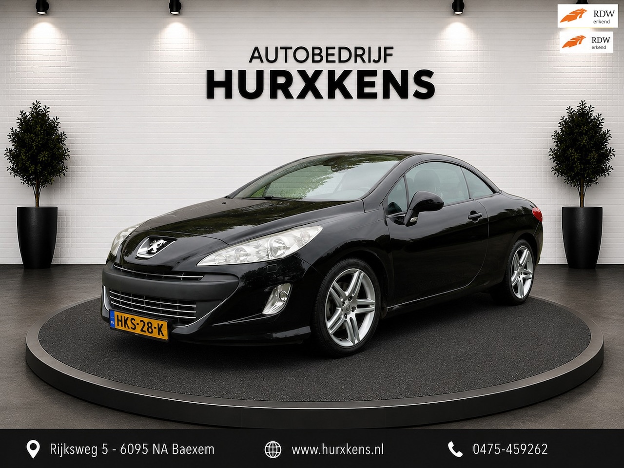 Peugeot 308 CC - 1.6 THP cabrio automaat - AutoWereld.nl