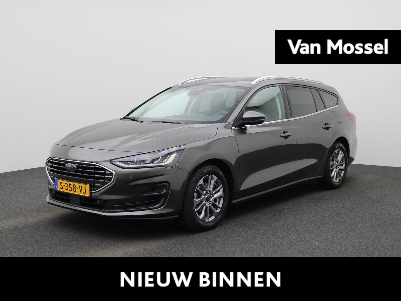 Ford Focus Wagon - 1.0 EcoBoost Hybrid Titanium | Climate Control | Cruise Control | Parkeersensoren Voor + A - AutoWereld.nl