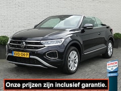 Volkswagen T-Roc Cabrio - 1.5 TSI STYLE 150PK AUTOMAAT CAMERA/ADAP.CRUISE/STOEL+STUURVERW