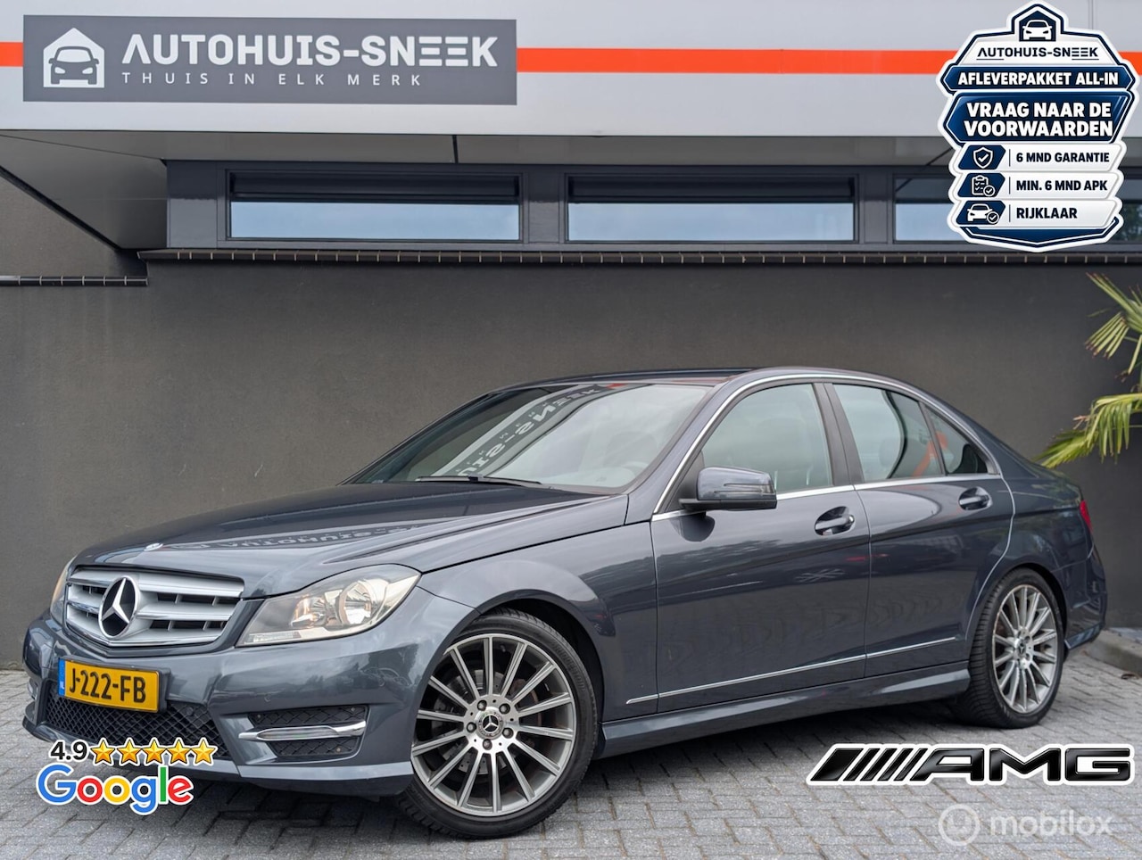 Mercedes-Benz C-klasse - 180 AMG pakket Avantgarde Edition C Uniek - AutoWereld.nl