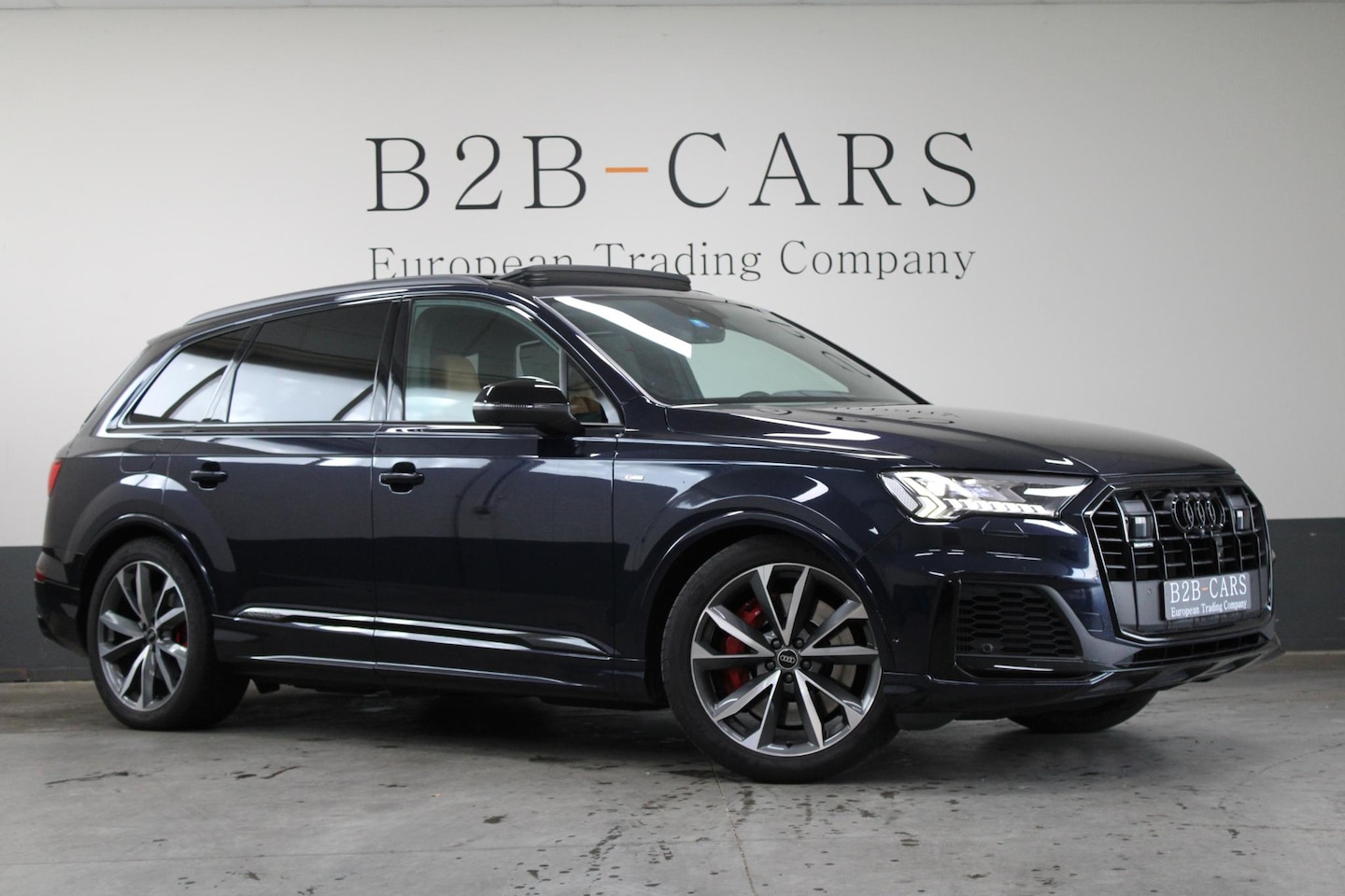 Audi Q7 - 60 TFSI e Quattro Competition S-line | Audi Exclusive | Panorama | Luchtvering | HUD | Mat - AutoWereld.nl
