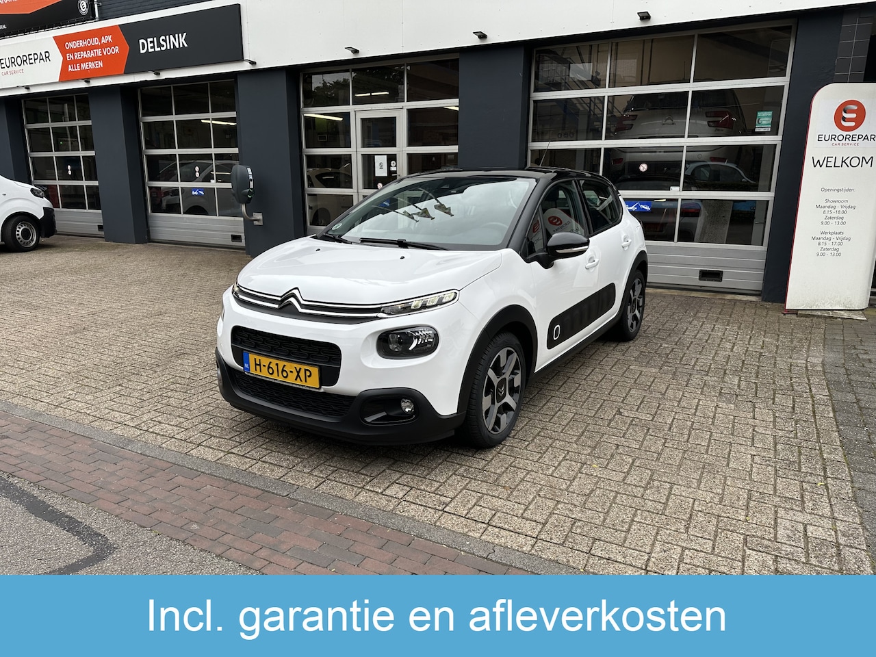 Citroën C3 - 1.2 PureTech Shine Automaat All-in prijs Airco/Navi/Cruise/Camera Eurorepar - AutoWereld.nl