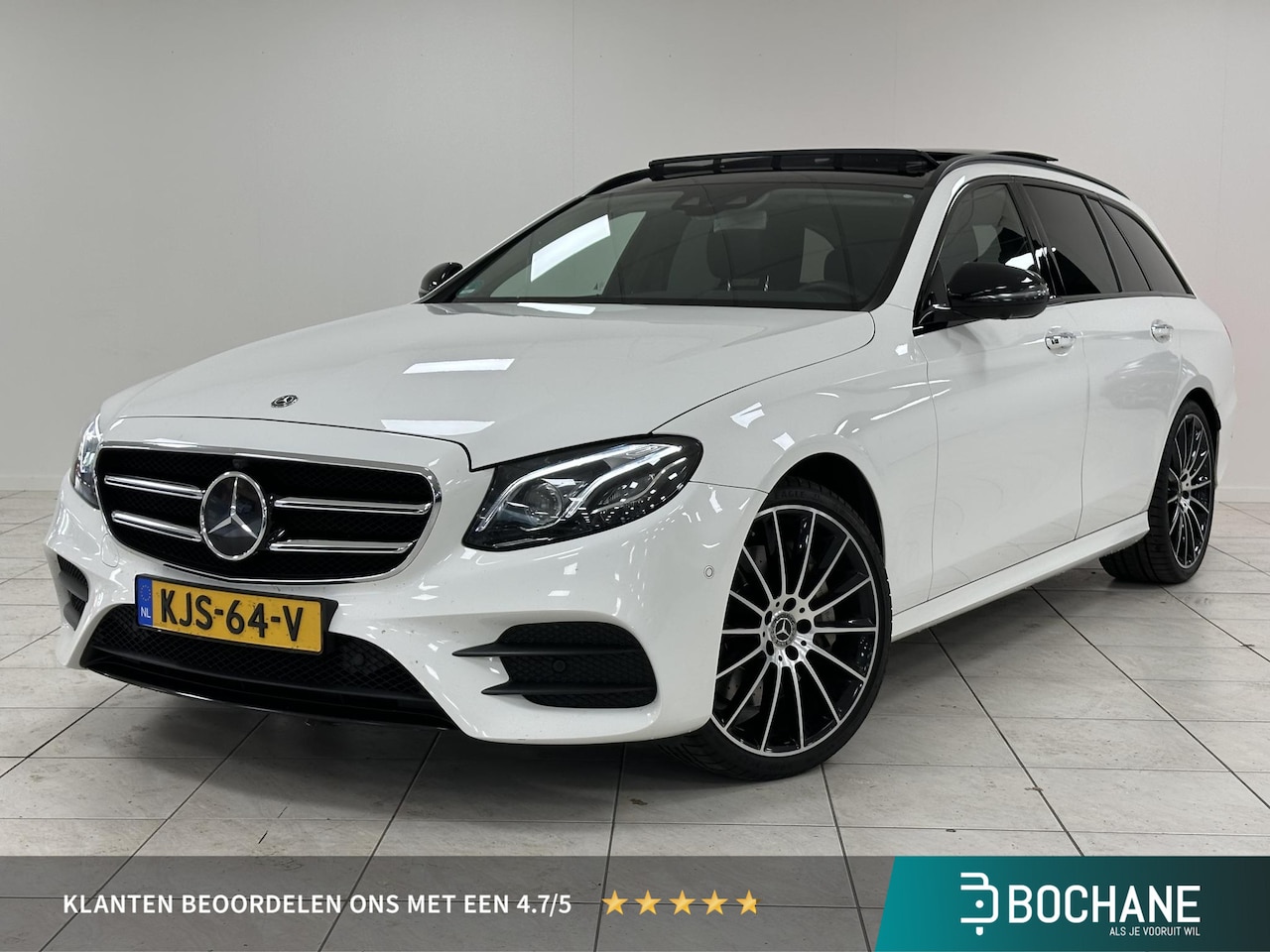 Mercedes-Benz E-klasse Estate - 400 4MATIC Premium Plus ELEKTRISCHE TRAKHAAK | PANORAMADAK | BURMEISTER | 360 CAMERA | - AutoWereld.nl