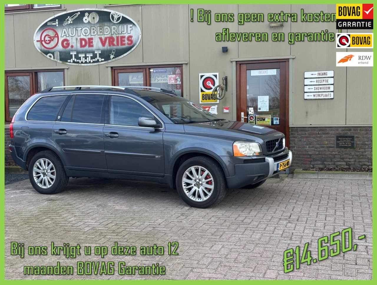 Volvo XC90 - 4.4 V8 Momentum 7-persoons !bijtellingsvriendelijk! - Prijs inclusief 12 maanden BOVAG-gar - AutoWereld.nl