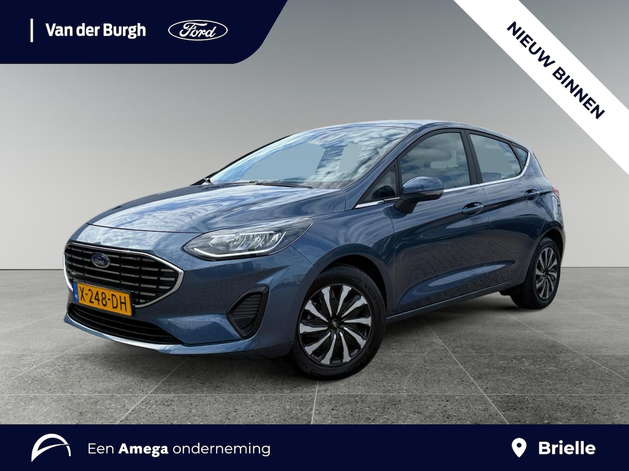Ford Fiesta - 1.0 EcoBoost Hybrid Titanium WinterPack | Parkeersensoren | AppleCarplay | Android Auto - AutoWereld.nl